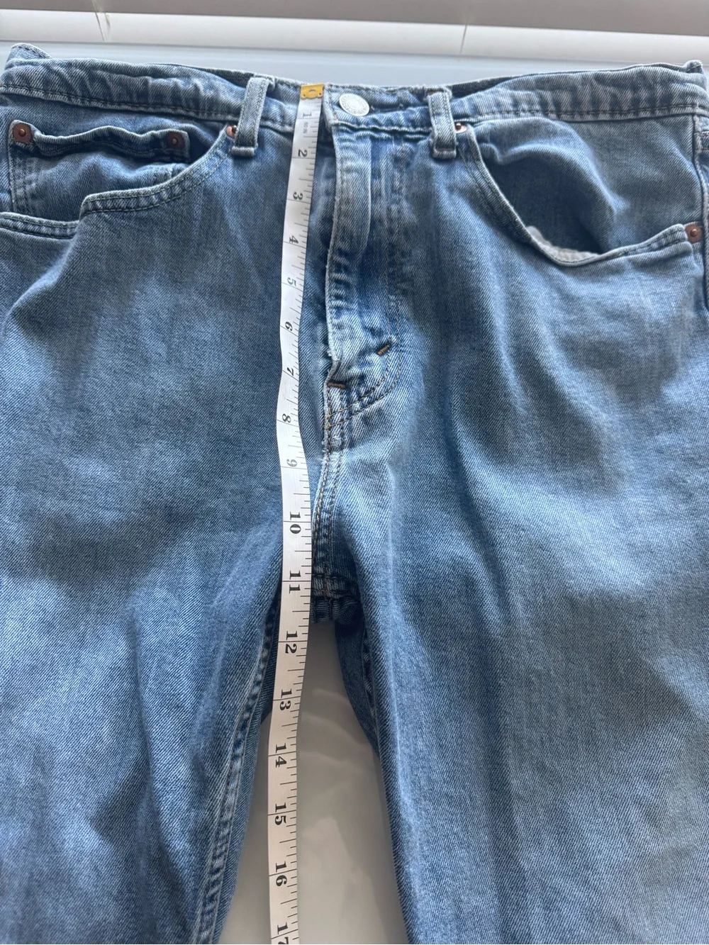 Levi’s 505 Light Blue Men's Denim Jeans W 34 / L 30